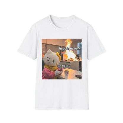 Important Cat T-Shirt