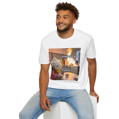 Important Cat T-Shirt