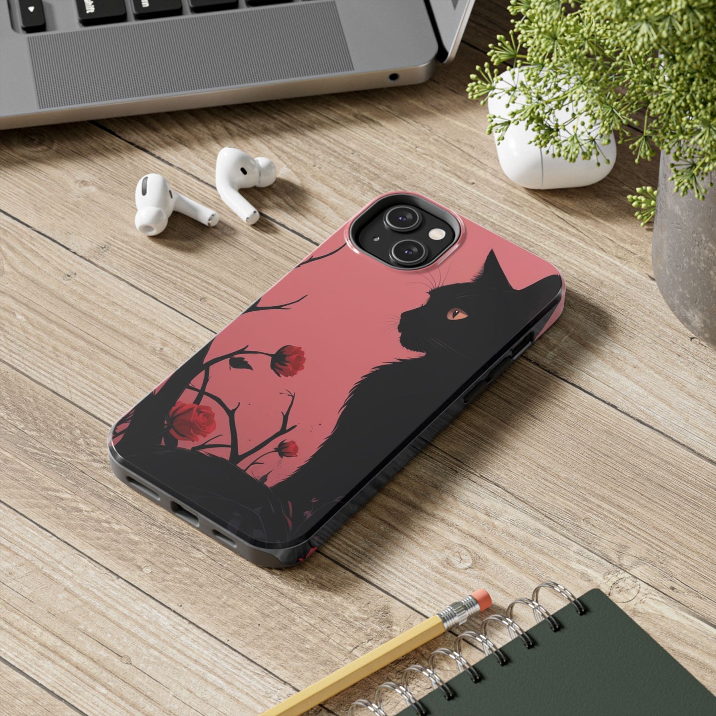 Cat & Rose Case