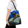 Load image into Gallery viewer, Celestial Cat Handbag