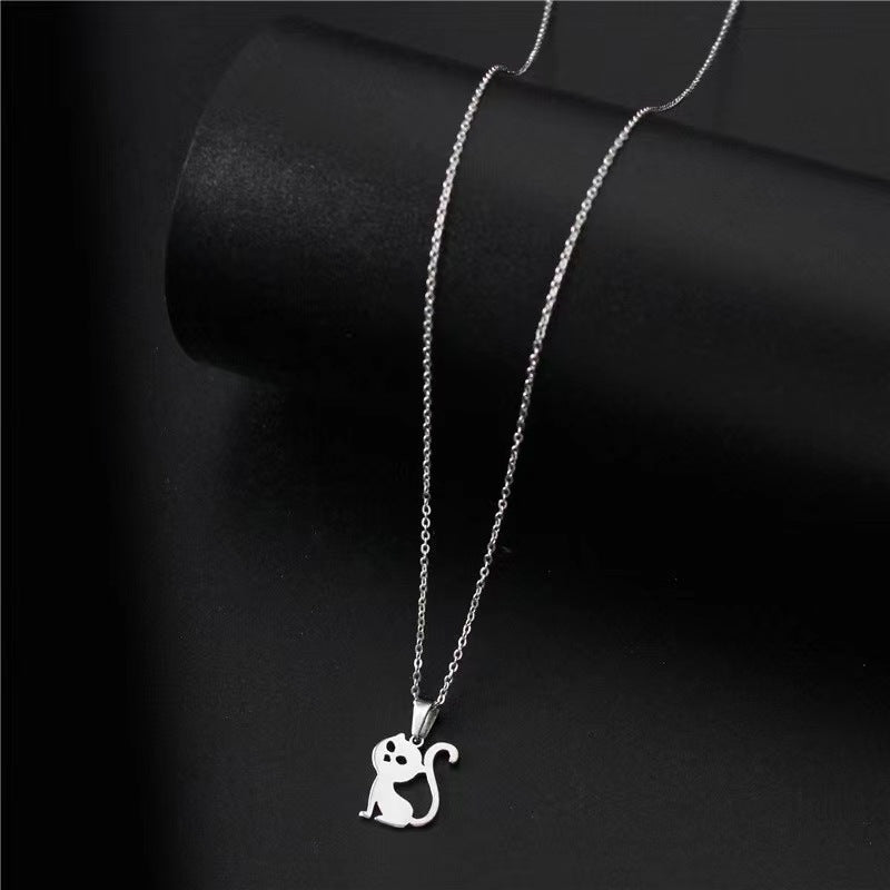 Whimsical Cat Necklace