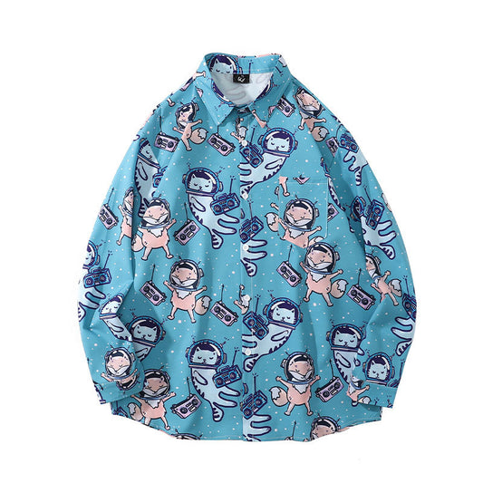 Retro Space Cats Shirt
