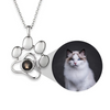 Load image into Gallery viewer, Pet Paw Necklace With Picture Inside