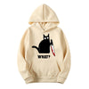 Doubtful Cat Hoodie