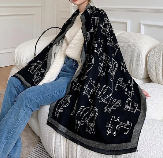 Classy Cat Scarf