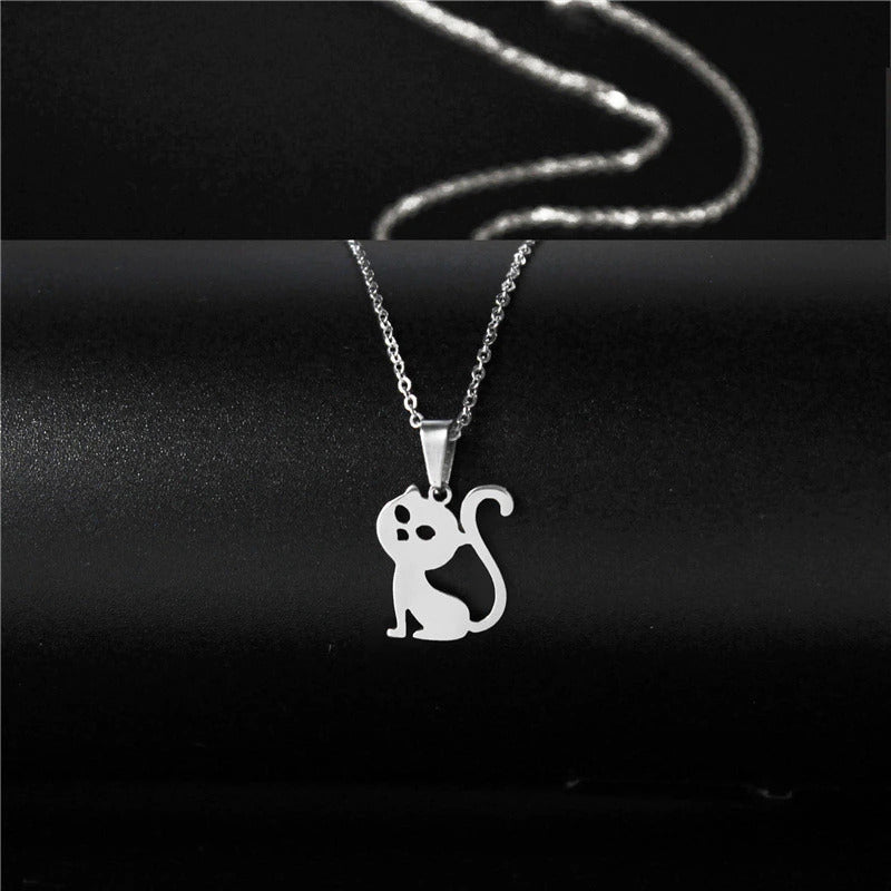Whimsical Cat Necklace