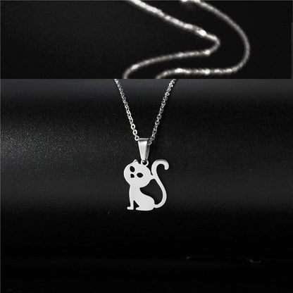 Whimsical Cat Necklace